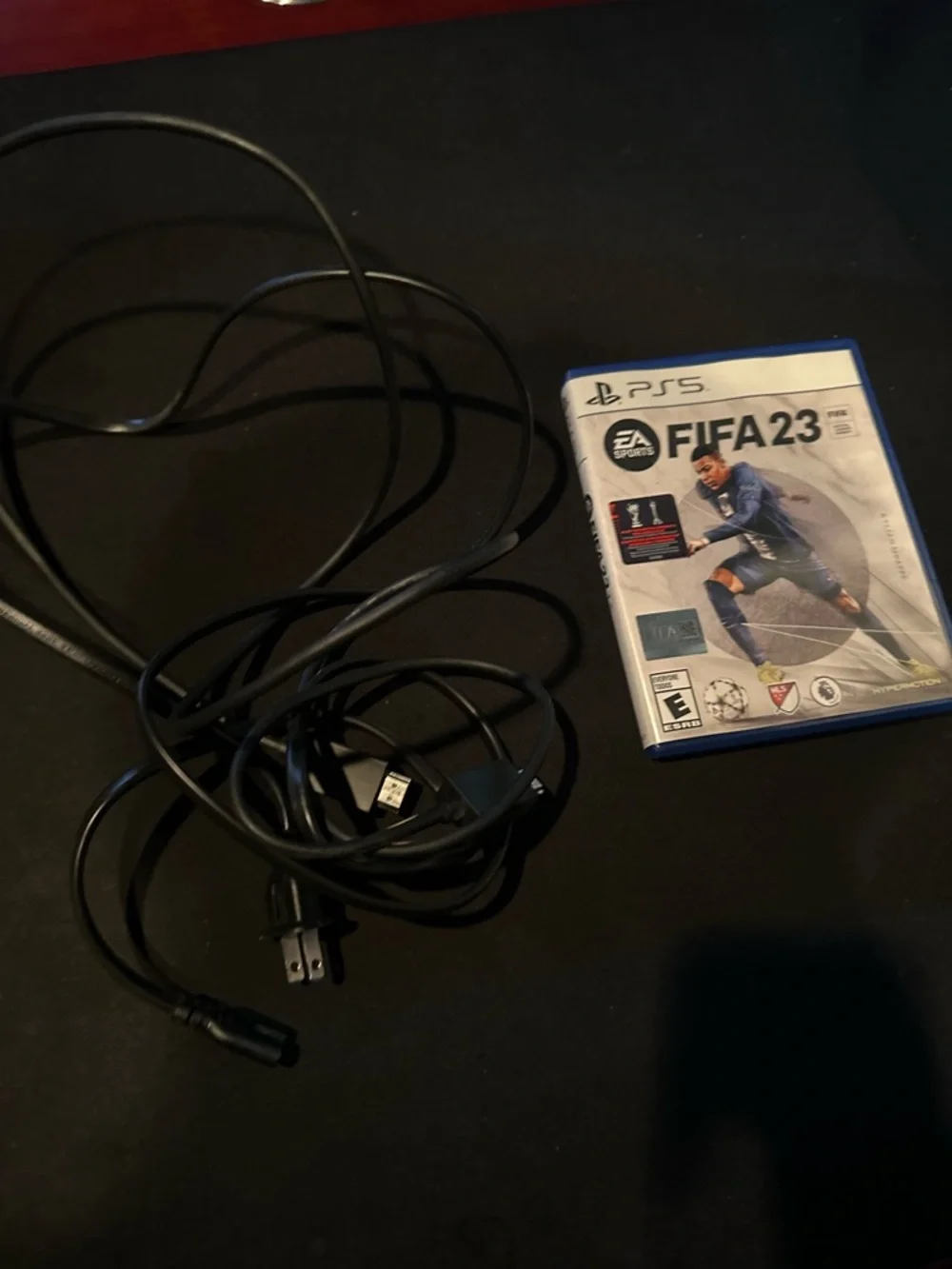 Sony PlayStation 5 Console with FIFA 23 - White and Black